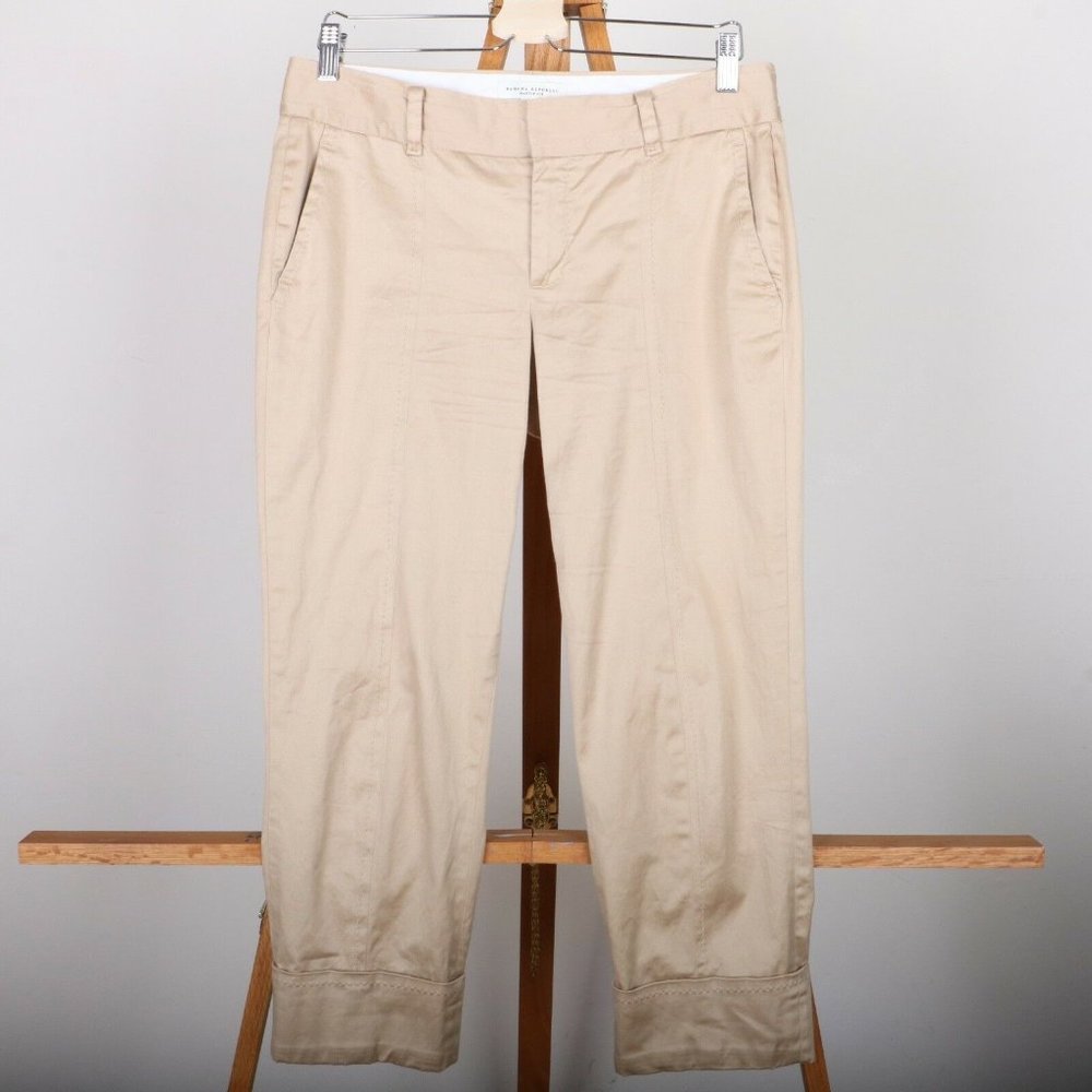 Banana Republic Martin Fit Khaki Casual Dress Pants Women's 8